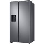 Frigider side by side Samsung RS68A8520S9/EF, 609 l, Clasa F, Full No Frost, Twin Cooling Plus, Dozator apa, Inox fotografia produsului View 3 S