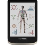 Ebook Reader PocketBook Color, 6" E Ink Kaleido&trade; color, 16GB+microSD, 300dpi, Argintiu fotografia produsului View 3 S