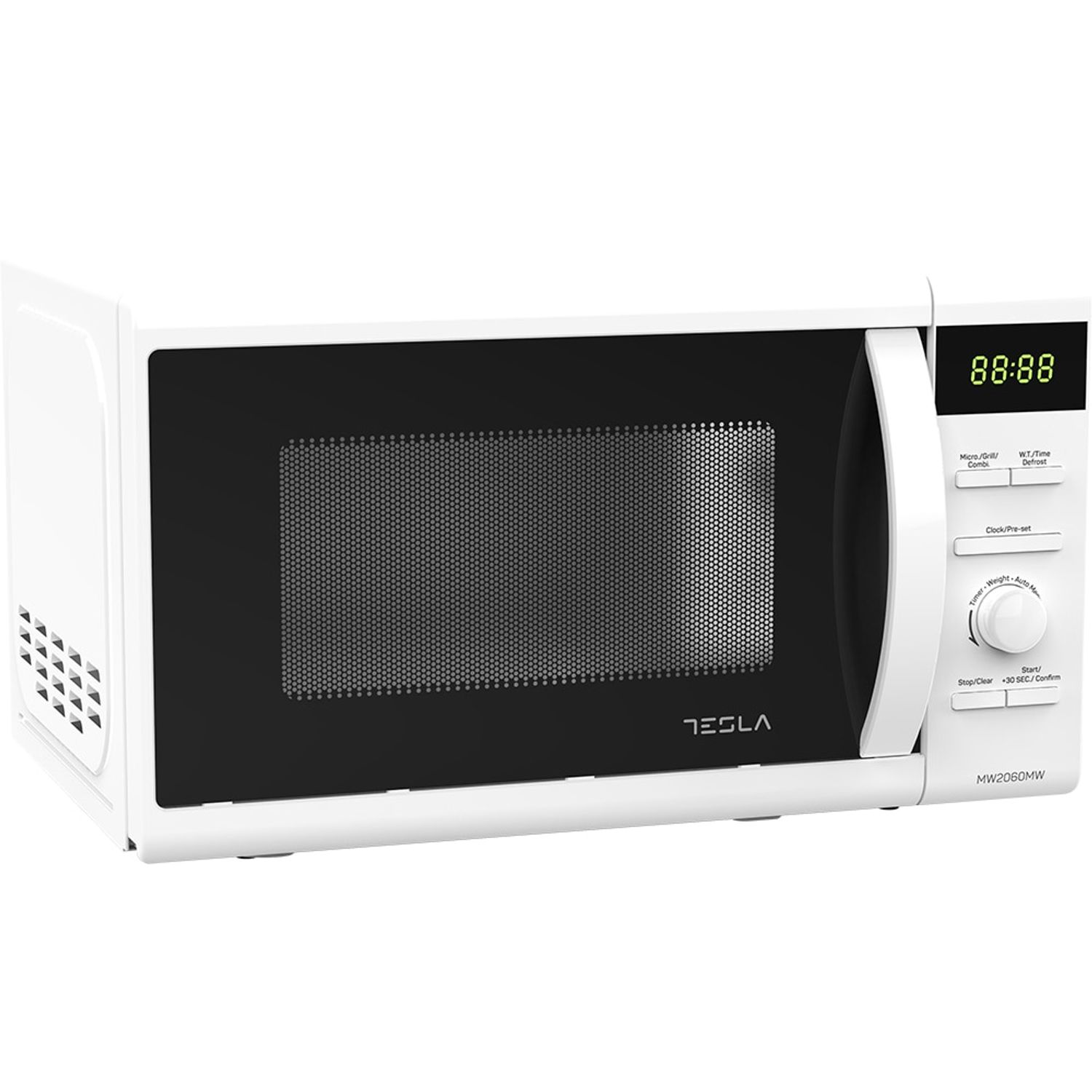 Cuptor cu microunde Tesla MW2060MW 20L, 700W, digital, Alb fotografia produsului View 3 L
