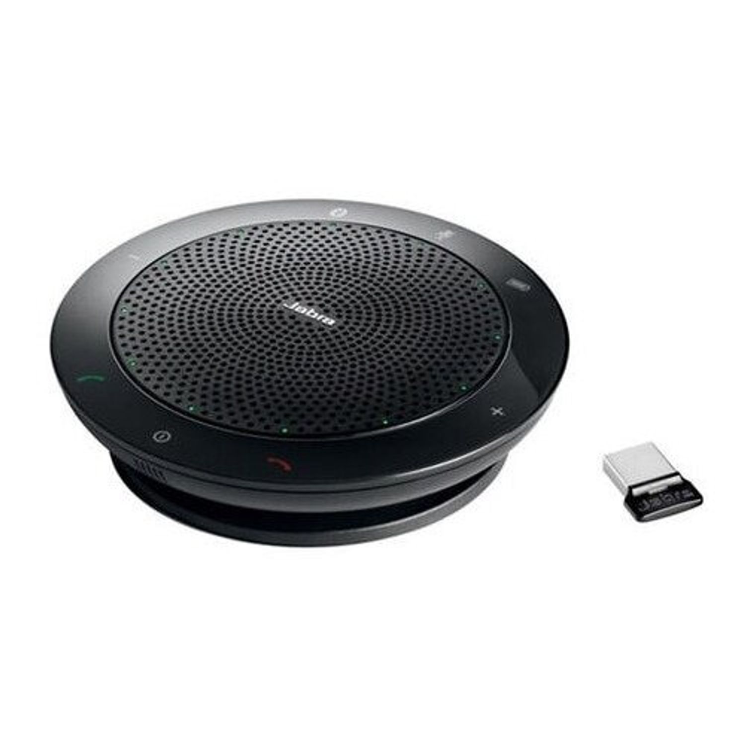 Pachet sistem de conferinta bluetooth Jabra SPEAK 510 + Adaptor USB, Negru fotografia produsului