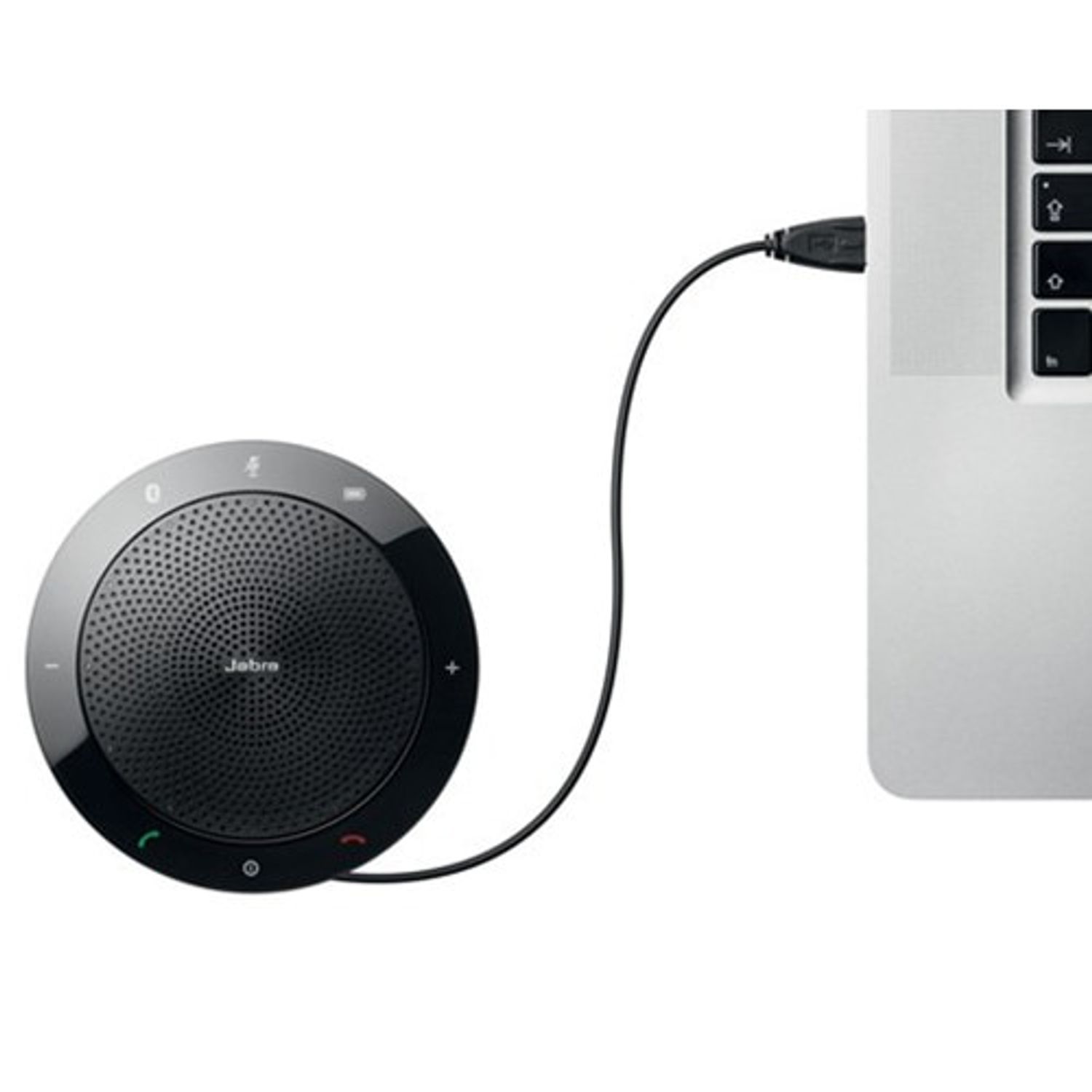 Pachet sistem de conferinta bluetooth Jabra SPEAK 510 + Adaptor USB, Negru fotografia produsului View 2 L