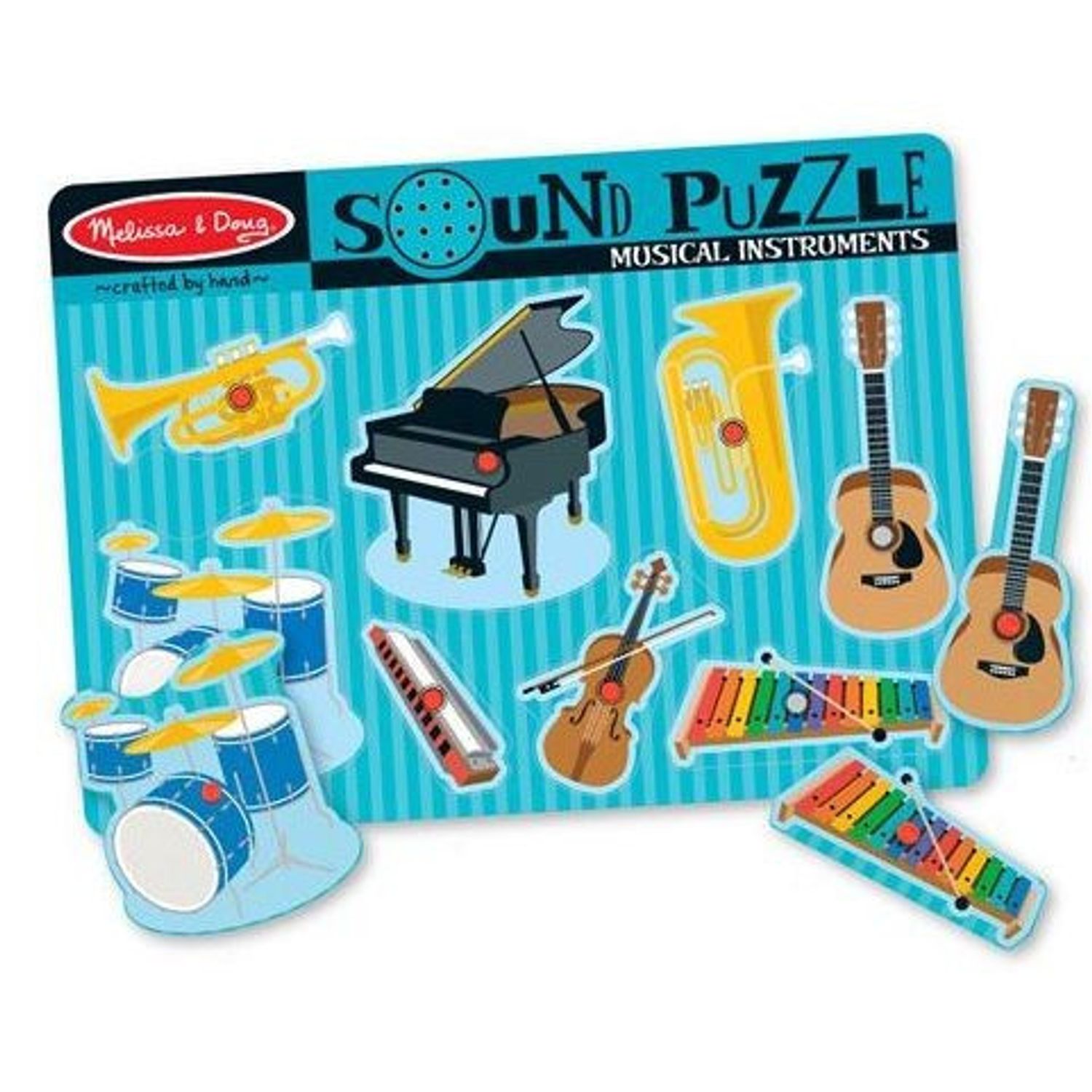 Puzzle sonor Instrumente muzicale Melissa and Doug fotografia produsului View 2 L