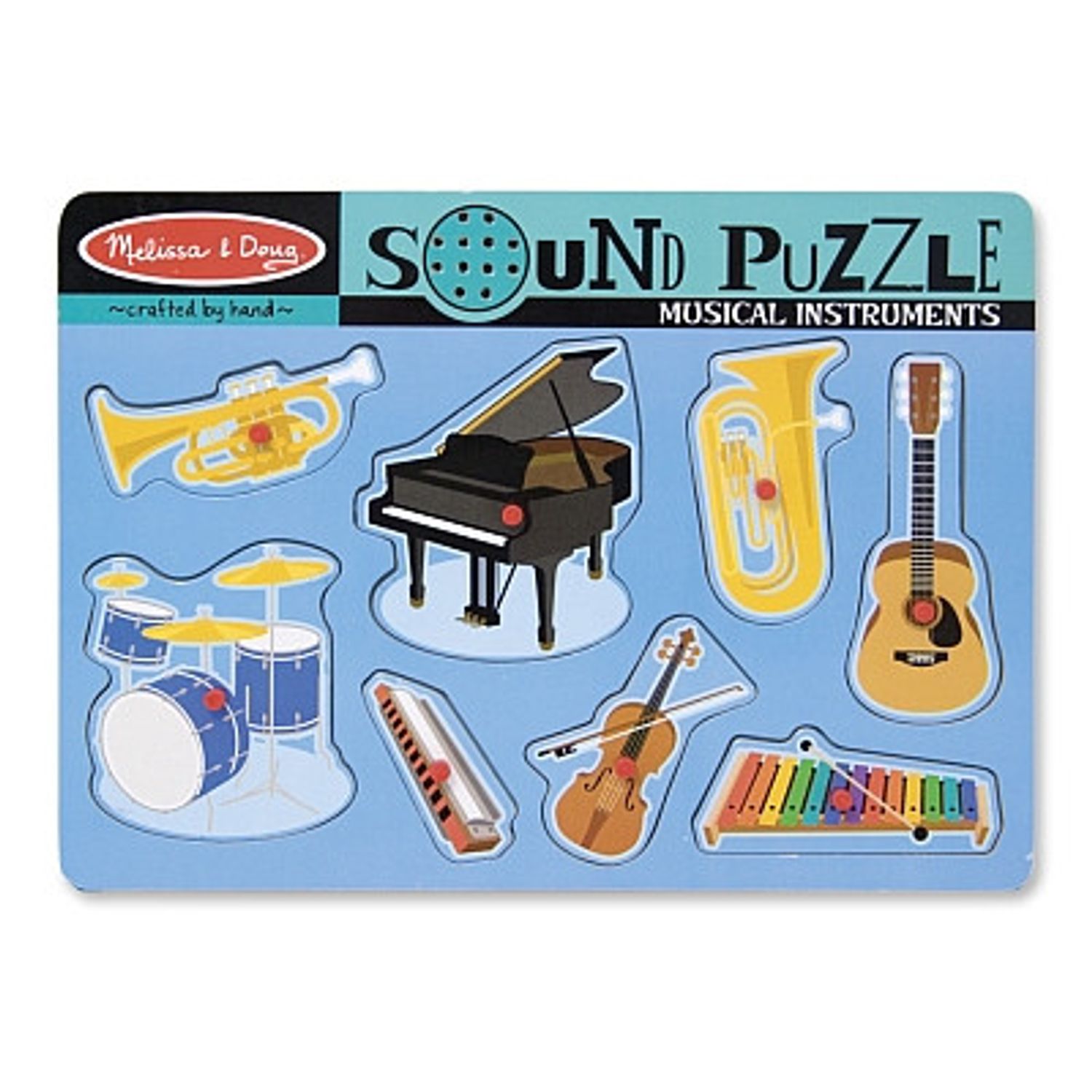 Puzzle sonor Instrumente muzicale Melissa and Doug fotografia produsului