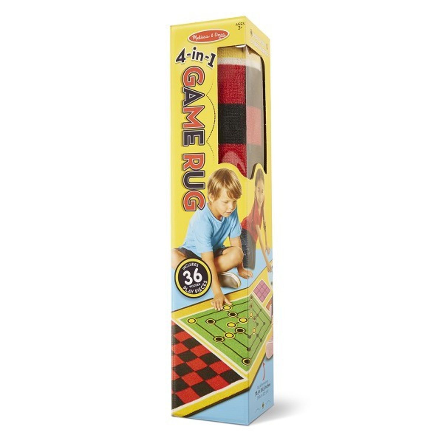 Joc covoras 4 in 1 Melissa and Doug fotografia produsului