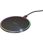 Incarcator wireless Trust Lumo10 RGB, 75W/10W fotografia produsului View 2 S