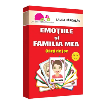 Emotiile Si Familia Mea - Carti De Joc, 7Toys - Laura Hardalau