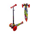 Trotineta cadru metal, 3 roti-graffiti,7Toys fotografia produsului