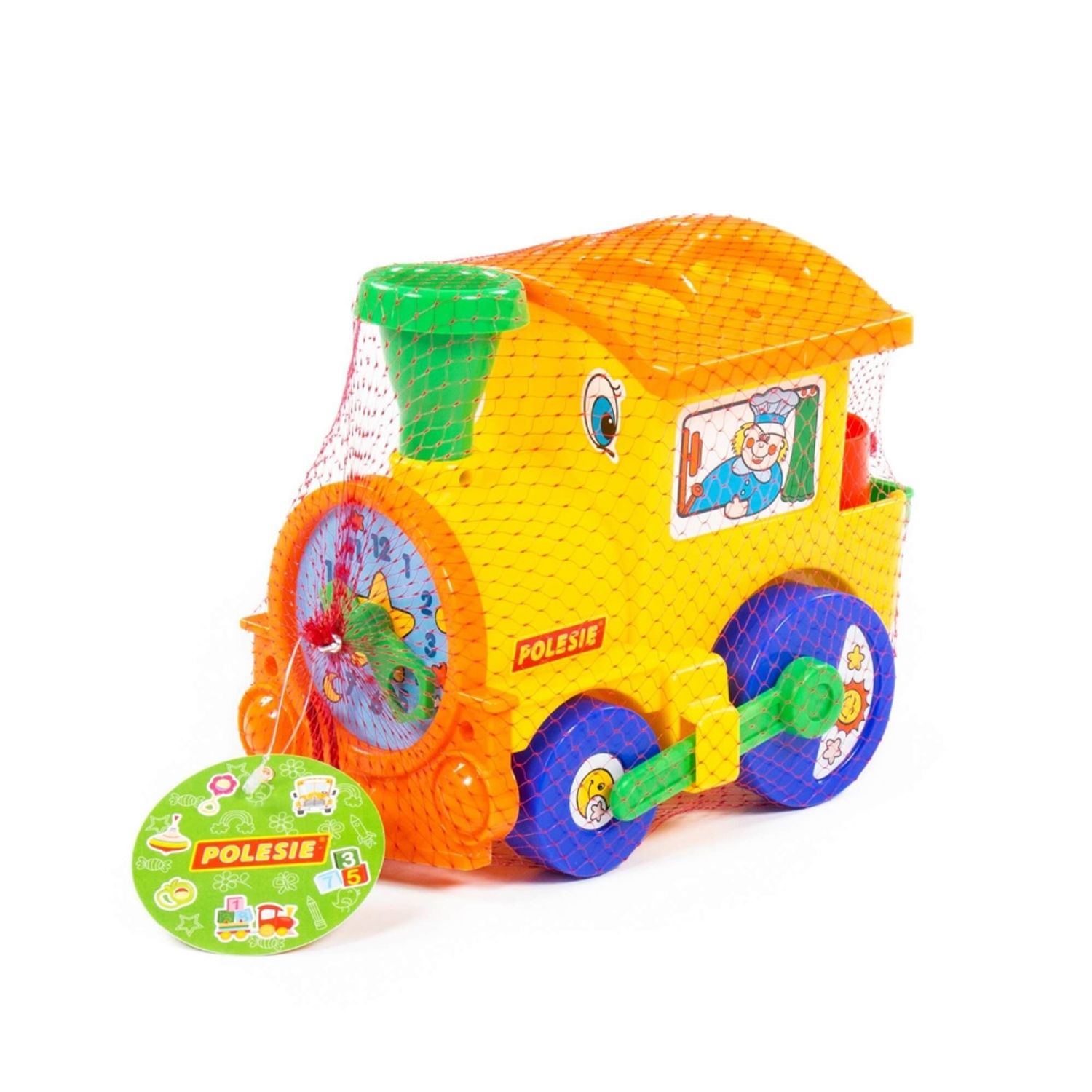 Locomotiva educativa cu forme, 7Toys fotografia produsului
