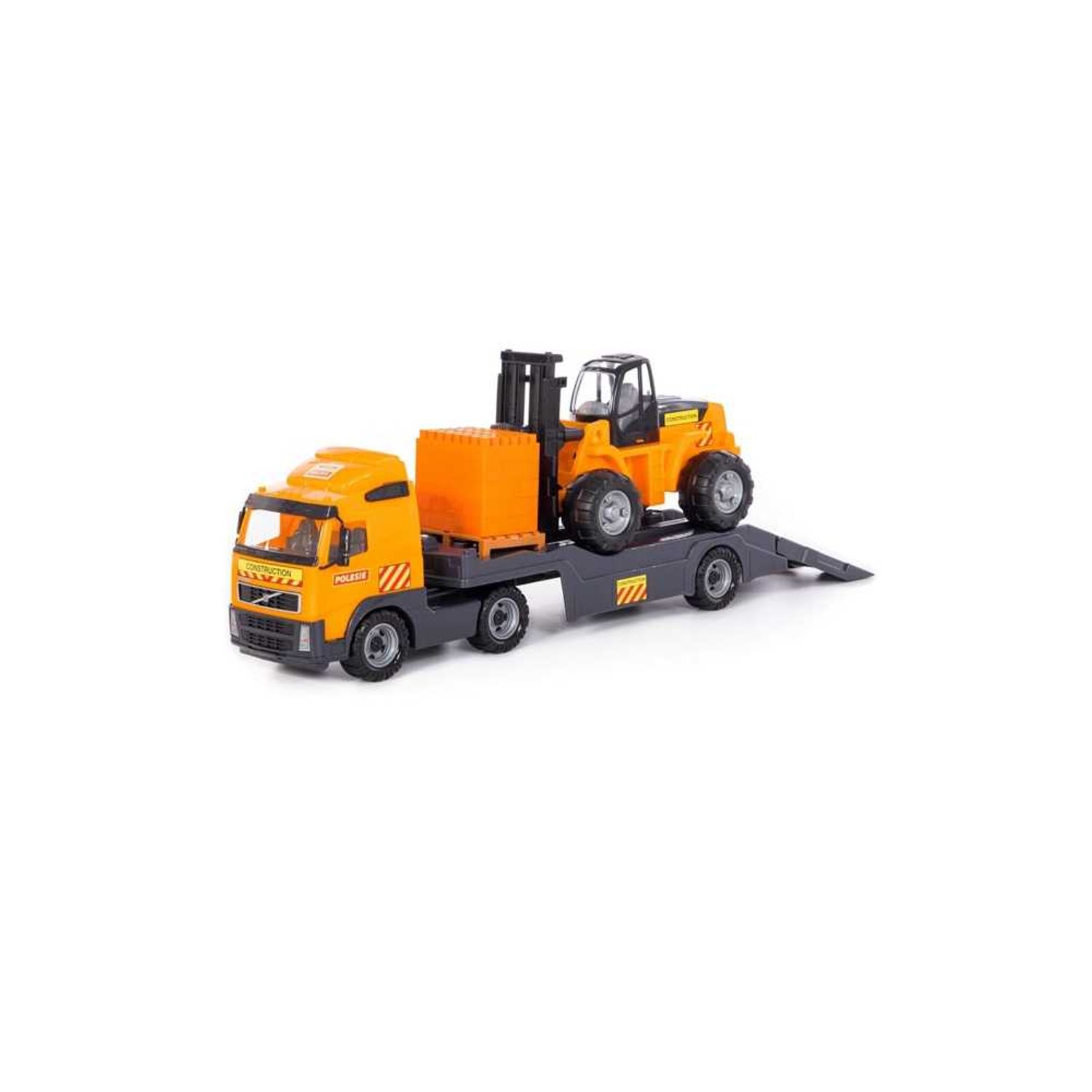 Trailer,stivuitor,palet cuburi, 7Toys fotografia produsului