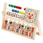 Numaratoare din lemn multifunctionala, 7Toys fotografia produsului