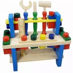 Banc de scule din lemn - Micul Tamplar, 7Toys fotografia produsului