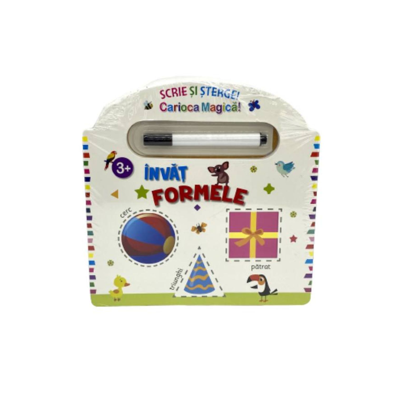 Invat formele - scrie si sterge cu carioca, 7Toys fotografia produsului