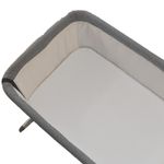 Set 2 cearceafuri din bumbac cu elastic roata pentru patut cosleeper Kidizi, Alb fotografia produsului View 3 S