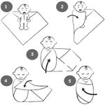 Set paturica si bentita din bumbac pentru nou-nascut Kidizi, Purple fotografia produsului View 5 S