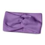 Set paturica si bentita din bumbac pentru nou-nascut Kidizi, Purple fotografia produsului View 2 S