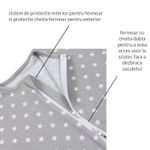 Sac dormit copii de vara  0-24 luni Kidizi Safari, 85 cm fotografia produsului View 3 S