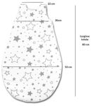 Sac de dormit copii 0-18 luni Kidizi All Mint Stars, 2,5 tog fotografia produsului View 3 S