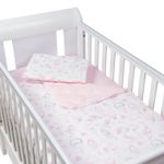 Set perna bebelus si plapumioara matlasata 100x75 cm Kidizi Fairy Clouds fotografia produsului