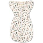 Sistem de infasat cu fermoar dublu Kidizi Swaddel Confort Safari 0-3 luni fotografia produsului