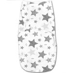 Set 2 sisteme de infasat duble cu interior din flanel 0-3 luni Kidizi All Grey Stars fotografia produsului View 3 S