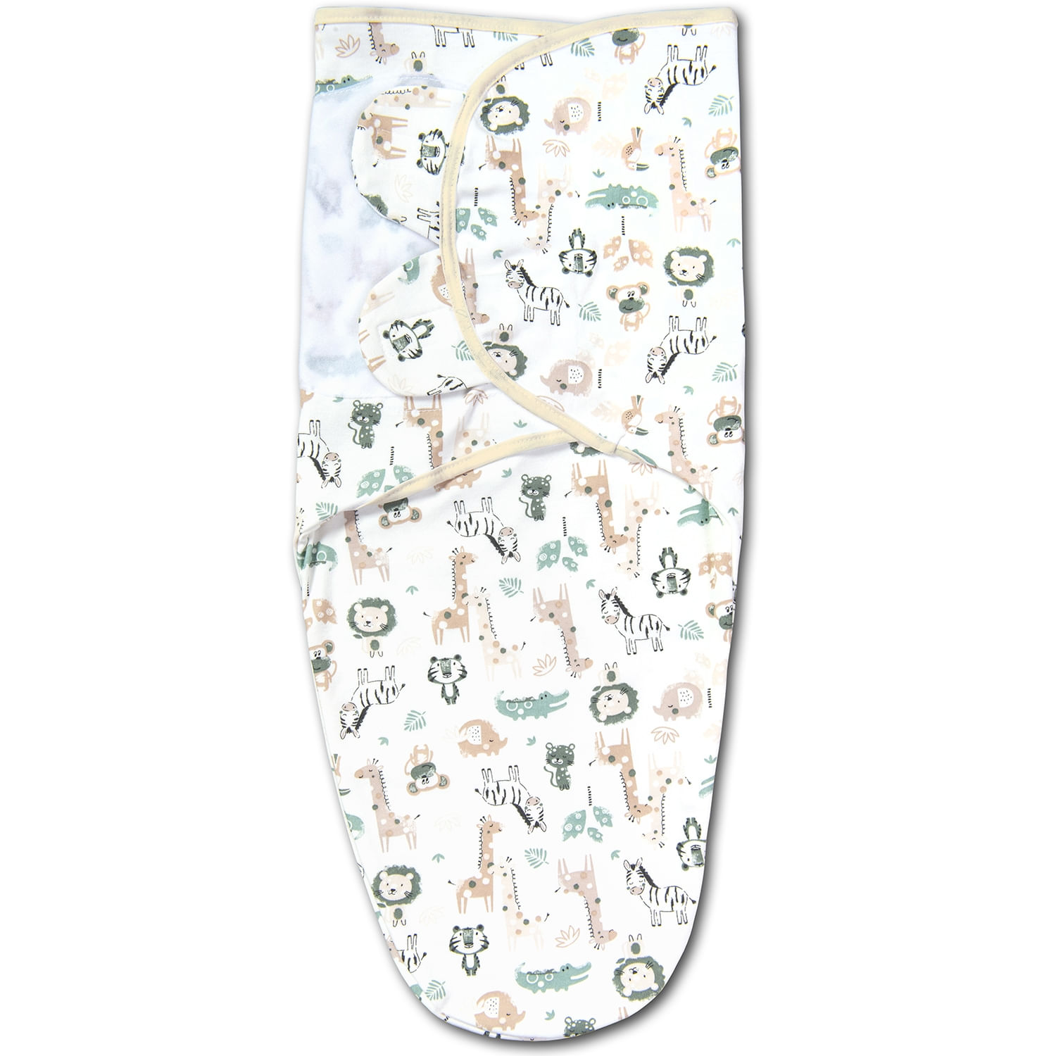 Set 3 sisteme de infasat reglabil din bumbac 0-3 luni Kidizi Safari fotografia produsului View 2 L