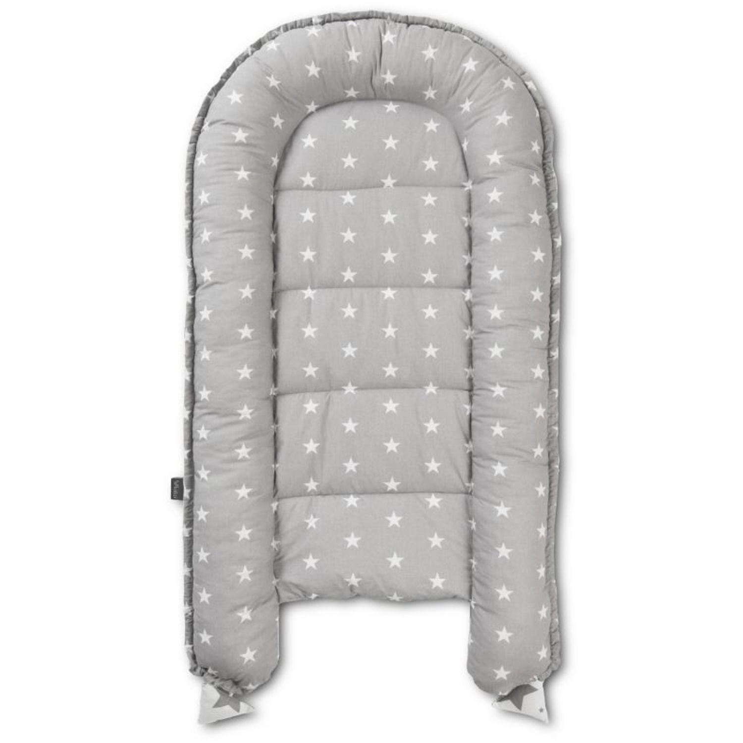 Cosulet dormit bebelusi Kidizi Baby Nest + salteluta impermeabila detasabila Galaxy Grey fotografia produsului View 6 L