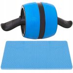 Roata pentru abdomene cu sistem de retractare Springos, include covoras genunchi fotografia produsului View 3 S