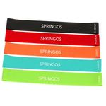 Benzi elastice Power BandSpringos, set 5 bucati rezistenta diferita fotografia produsului View 2 S
