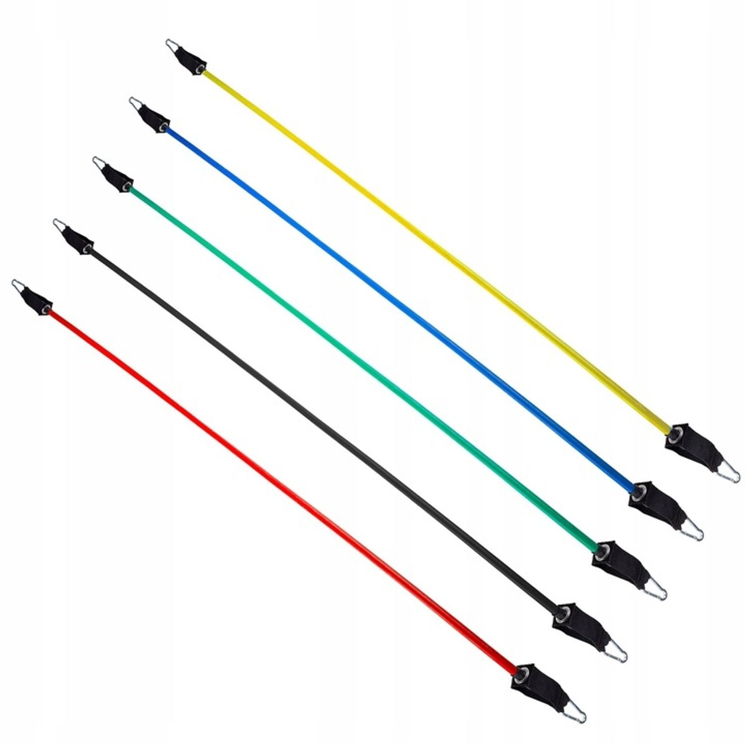 Benzi elastice fitness Springos, set 11 componente, intensitati diferite fotografia produsului View 5 L