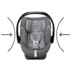 Scoica auto Cybex Aton 5 pentru bebelusi prematuri Classic Beige fotografia produsului View 6 S