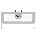 Bariera protectie pat culisanta XXL 160 cm Bears Grey, inaltime reglabila 68-98 cm fotografia produsului View 2 S