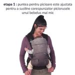 Marsupiu ergonomic cu 4 pozitii Infantino Go Forward fotografia produsului View 4 S