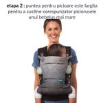 Marsupiu ergonomic cu 4 pozitii Infantino Go Forward fotografia produsului View 5 S
