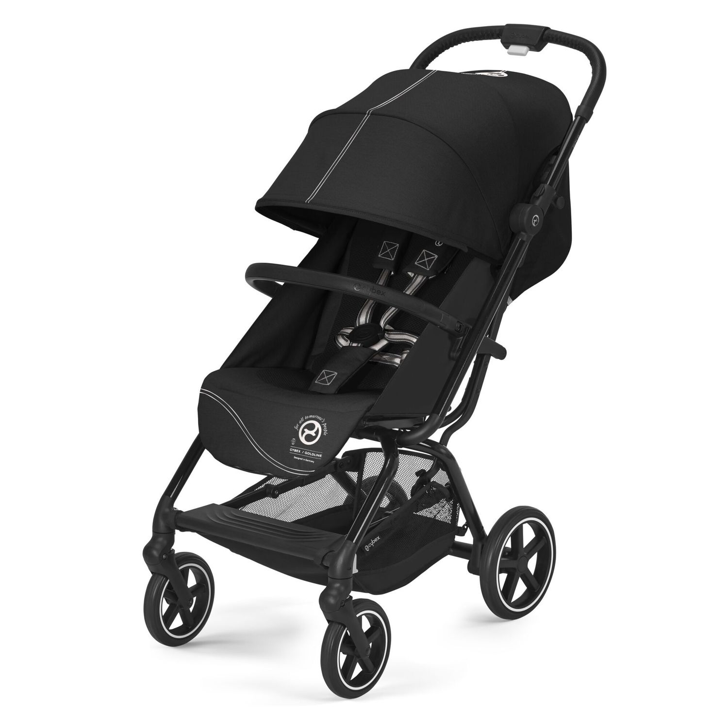 Carucior Cybex Eezy S+2 Moon Black, 0-4 ani fotografia produsului
