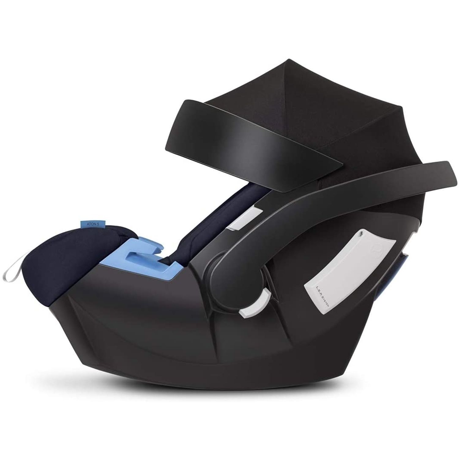 Scoica auto Cybex Aton 5 pentru bebelusi prematuri Granite Black fotografia produsului View 5 L