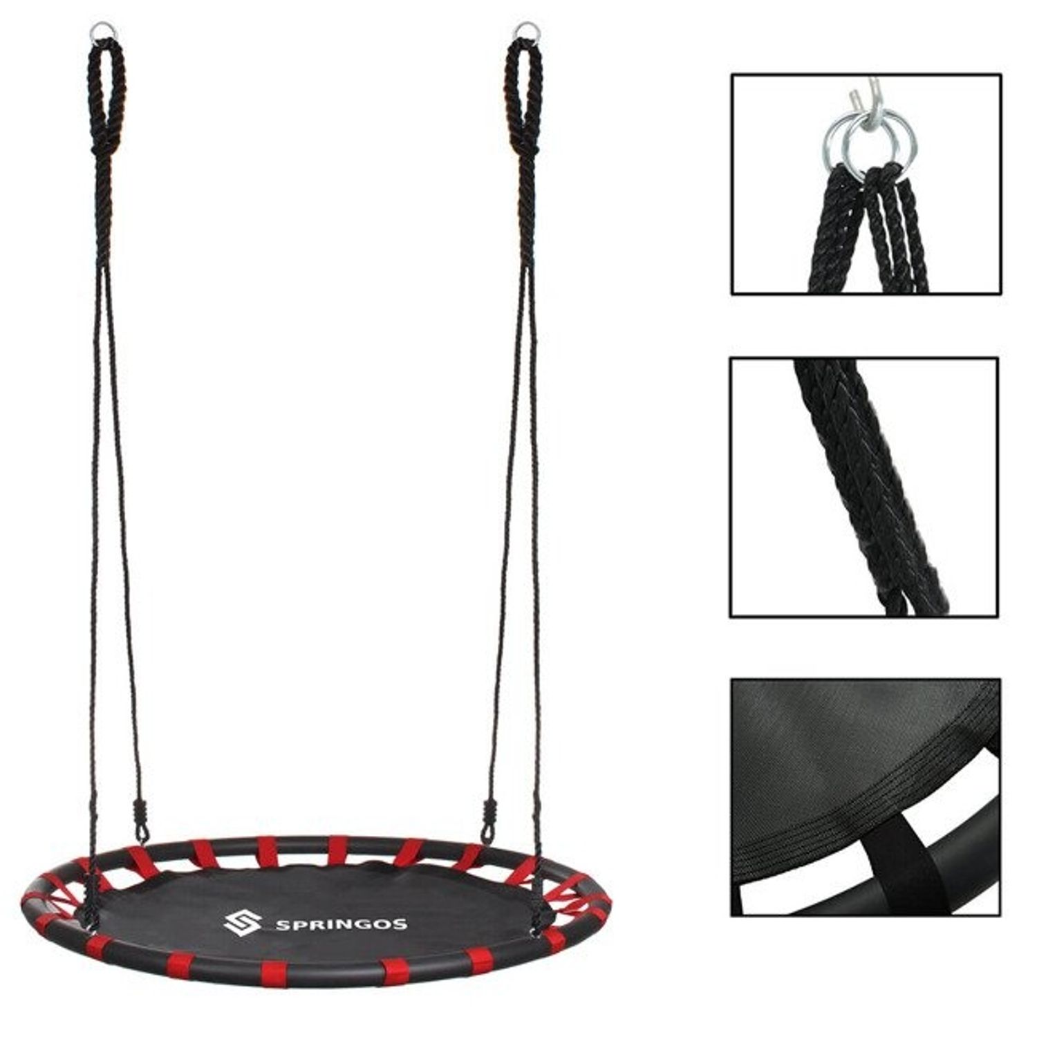 Leagan tip cuib 110 cm Springos Gem fotografia produsului View 3 L