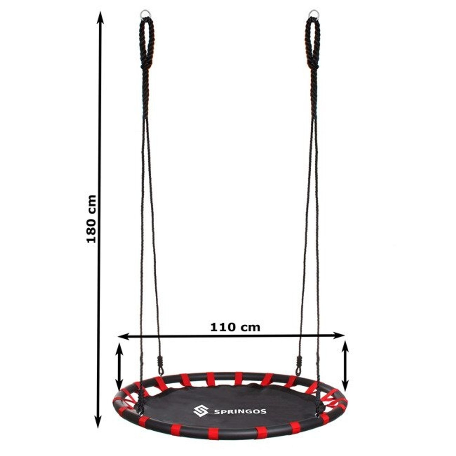 Leagan tip cuib 110 cm Springos Gem fotografia produsului View 4 L