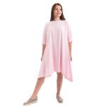 Rochie oversize pentru gravide Clara pink, marime S-M fotografia produsului