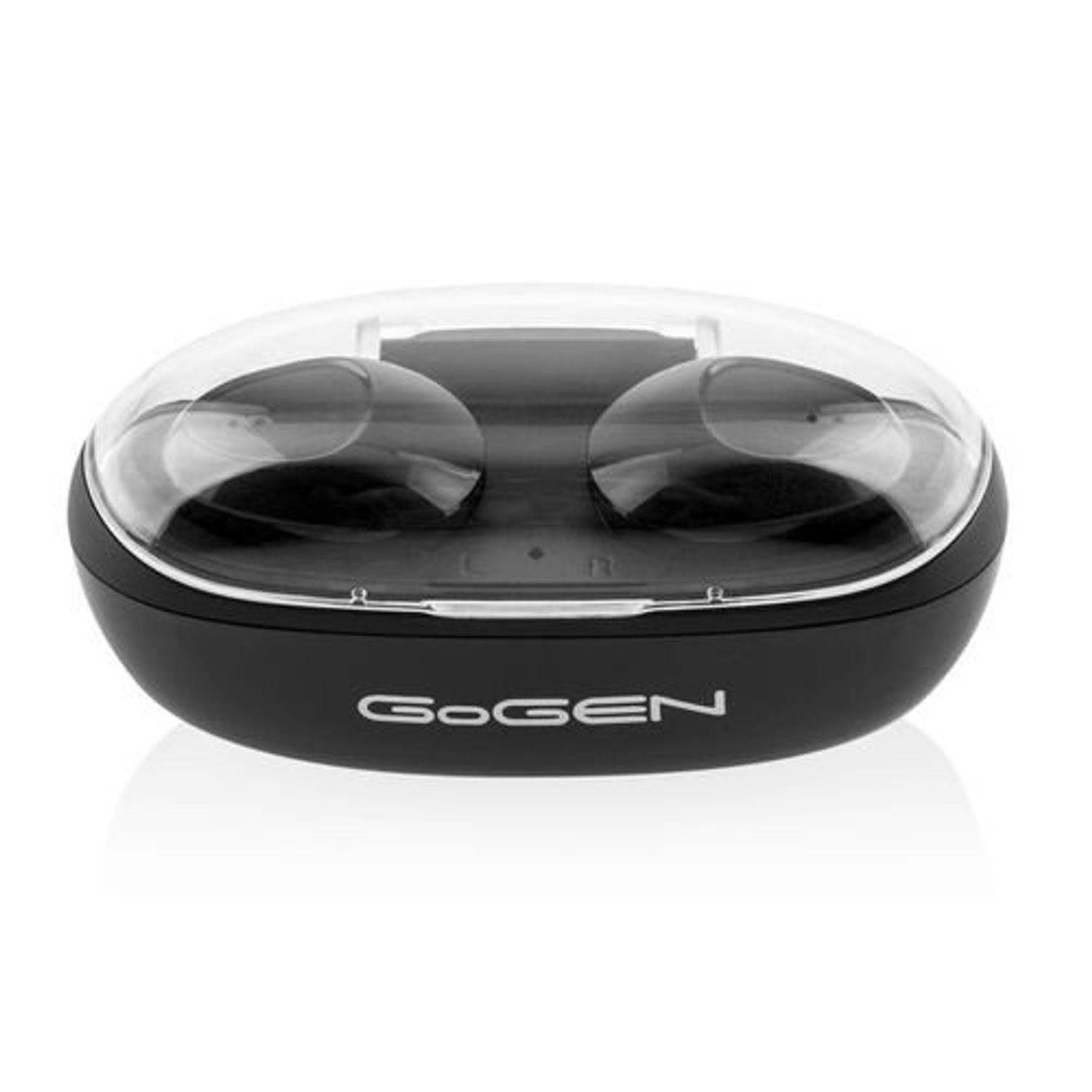 Casti GoGEN TWS PAL, True Wireless Stereo, Bluetooth 5.0, microfon, 3 mW, culoare neagra fotografia produsului View 2 L