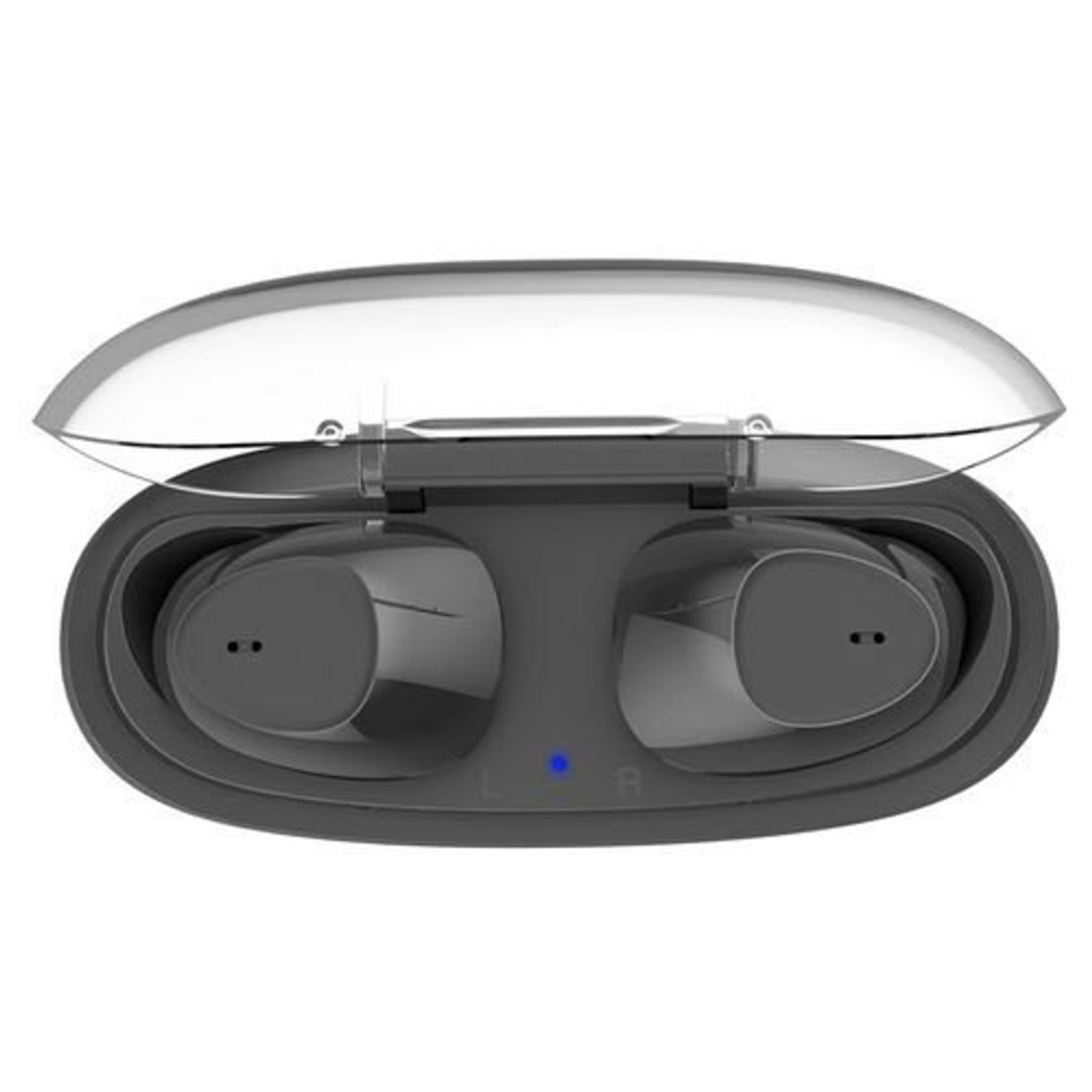 Casti GoGEN TWS PAL, True Wireless Stereo, Bluetooth 5.0, microfon, 3 mW, culoare neagra fotografia produsului View 3 L