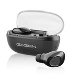 Casti GoGEN TWS PAL, True Wireless Stereo, Bluetooth 5.0, microfon, 3 mW, culoare neagra fotografia produsului View 5 S