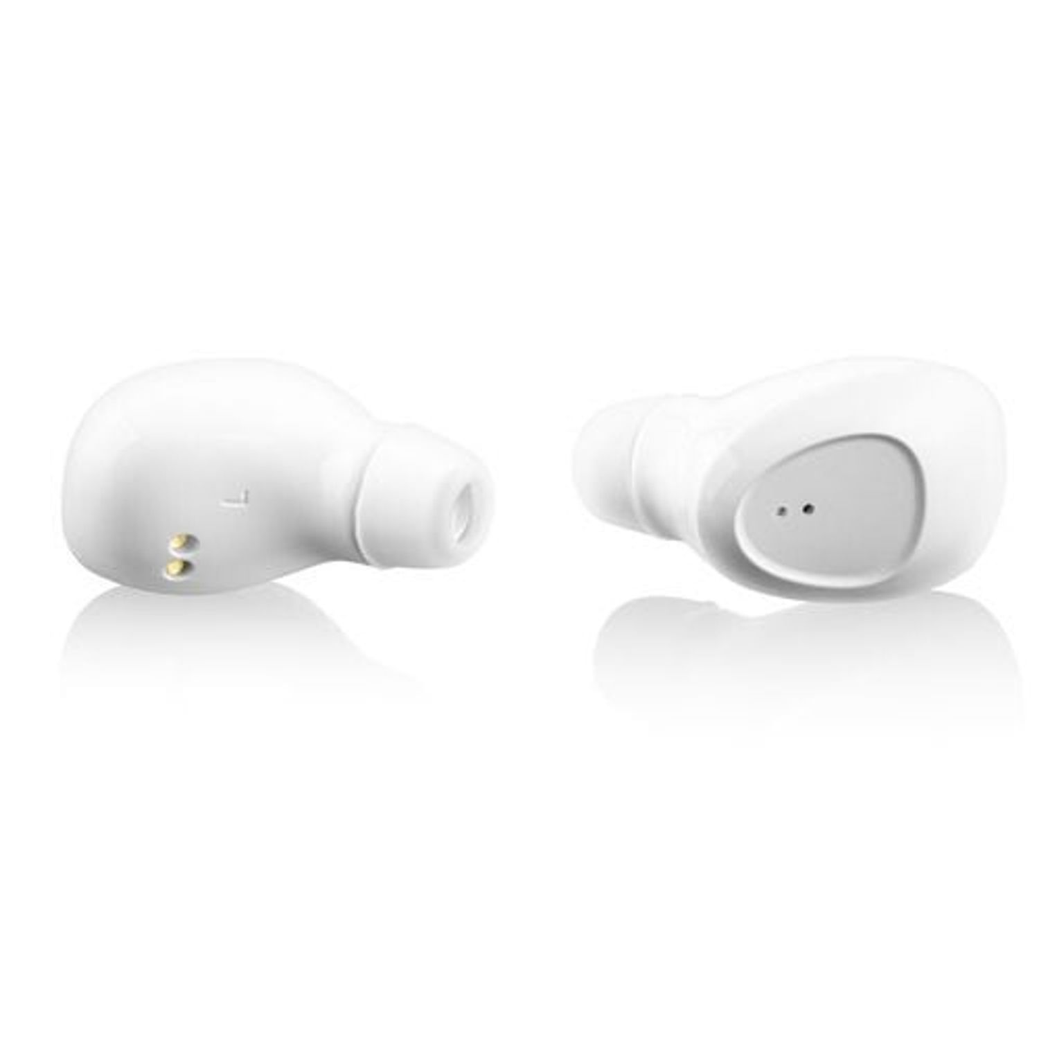 Casti GoGEN TWS PAL, True Wireless Stereo, Bluetooth 5.0, microfon, 3 mW, culoare alba fotografia produsului View 6 L