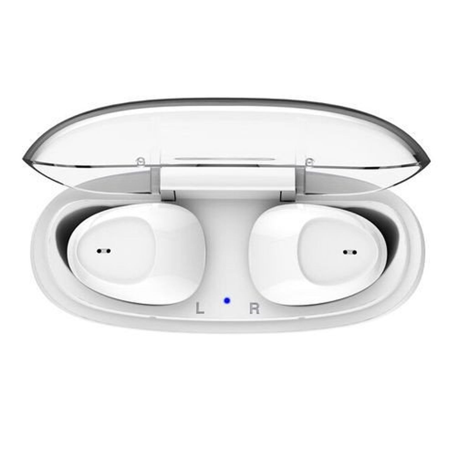 Casti GoGEN TWS PAL, True Wireless Stereo, Bluetooth 5.0, microfon, 3 mW, culoare alba fotografia produsului View 5 L