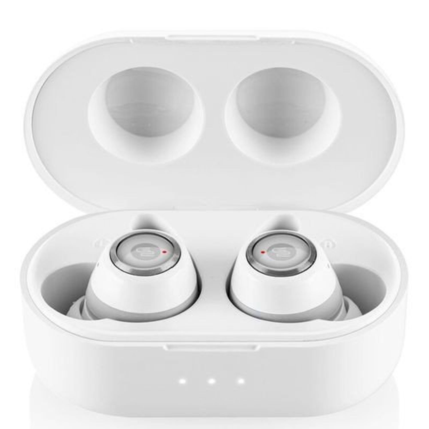 Casti GoGEN TWS MATE, True Wireless Stereo, Bluetooth 5.0, microfon, IPX4, 5 mW, culoare alba fotografia produsului View 3 L
