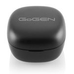 Casti GoGEN TWS BUDDIES, True Wireless Stereo, Bluetooth 5.0, microfon, IPX4, 3 mW, culoare neagra fotografia produsului View 4 S
