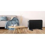 Convector electric de podea ECG TK 2070 Negru, 2000W, 2 trepte de putere fotografia produsului View 3 S