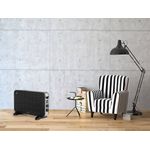 Convector electric de podea ECG TK 2070 Negru, 2000W, 2 trepte de putere fotografia produsului View 2 S