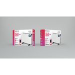 Convector electric de podea ECG TK 2080 DR alb, 2000 W, 3 trepte, termostat, LCD fotografia produsului View 13 S