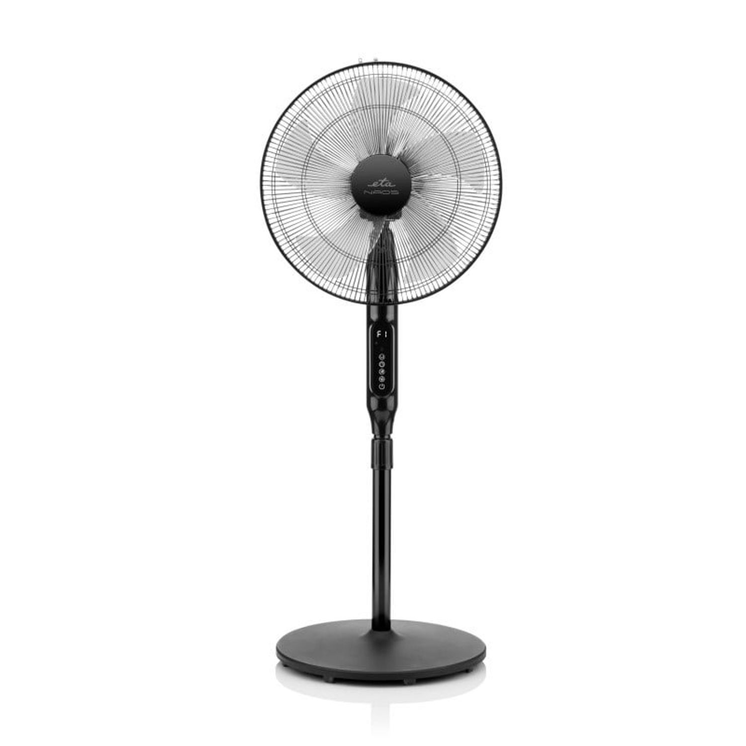 Ventilator cu picior ETA Naos 2607, 50 W, 4 viteze, timer, telecomanda, negru fotografia produsului