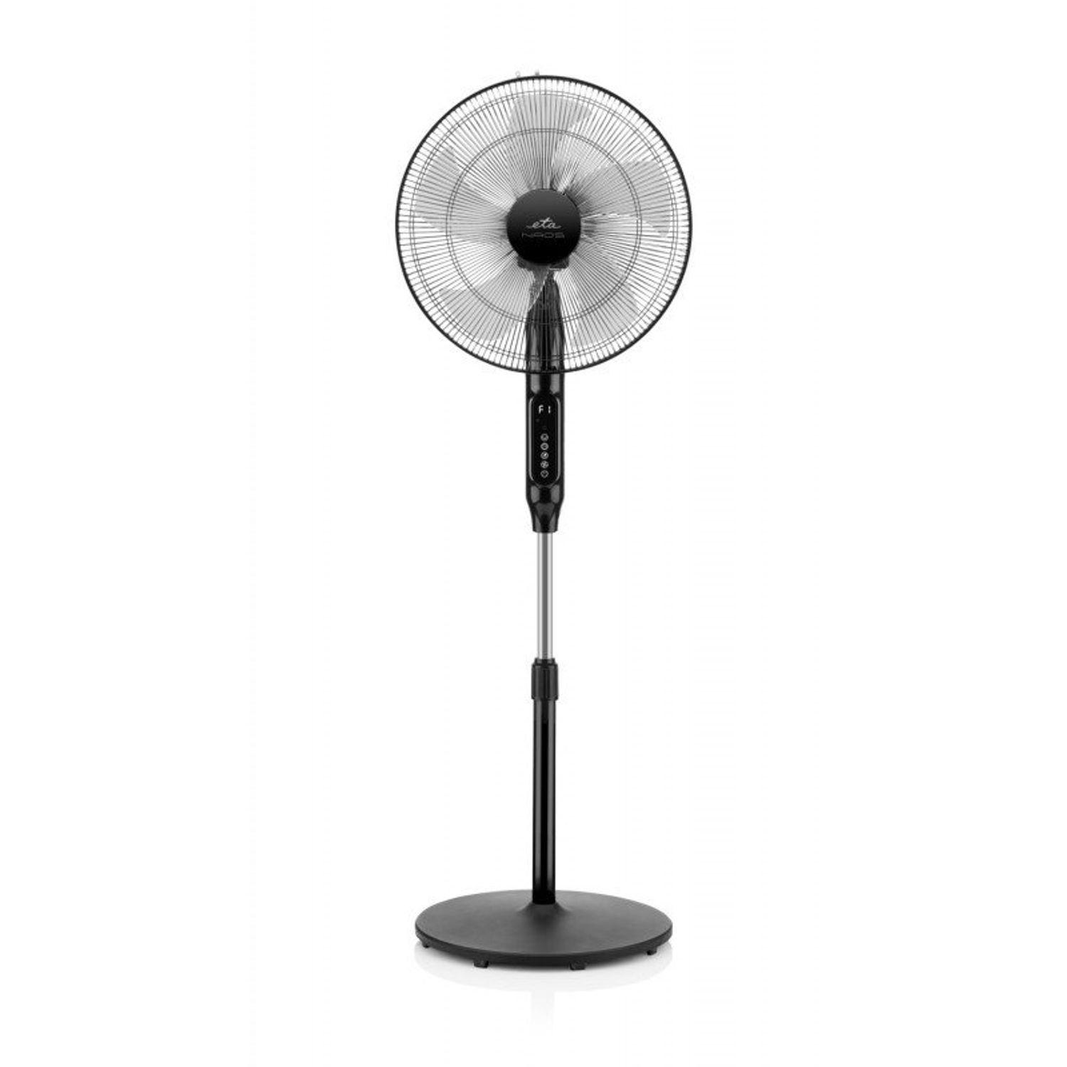 Ventilator cu picior ETA Naos 2607, 50 W, 4 viteze, timer, telecomanda, negru fotografia produsului View 2 L